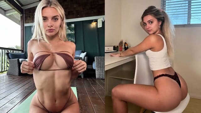 Tight Blonde Teen Riding