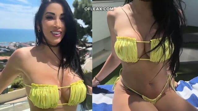 France Whore Gets BBC Treatment On Balcony ---- Clea Gaultier