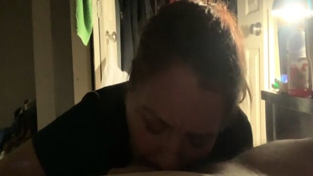 Naughty Wife Stacy Sucking On That Dick