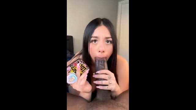 Latina Sucks Bbc While Boyfriend On Call