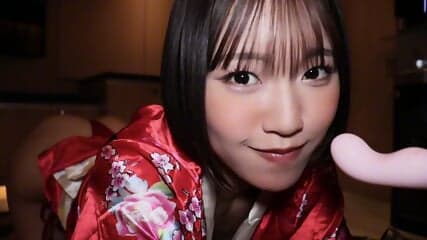 Fantia Anju Kouzuki 香月杏珠 - Red Kimono, Red Bikini, Soaking Wet Pussy Juice 2025 November Leaked