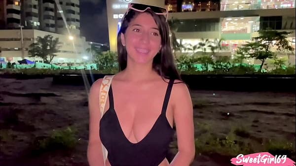 I find this Latina whore on the beach and I tak...