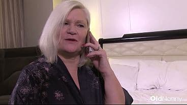 OldNanny - Busty Old Granny Dominates Petite Girl In Hot Lesbian Play