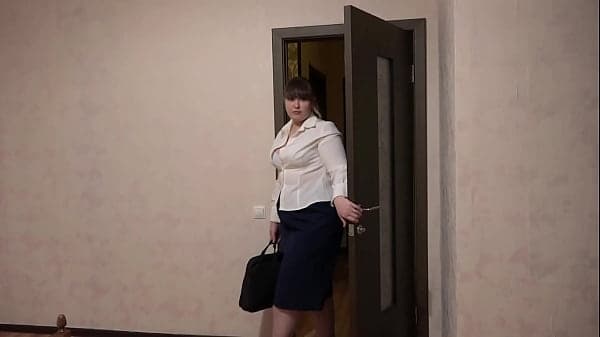 A mature boss came home from work and fucks wit...