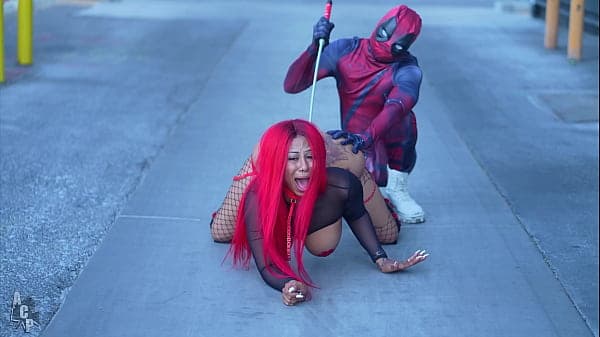 Gibby The Clown Cosplays Super Hero And Fucks L...