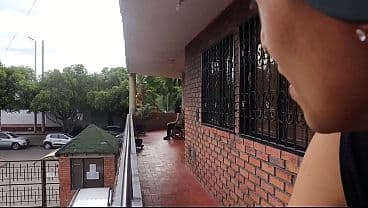 HOT NEIGHBOR: My beautiful Colombian Latina nei...
