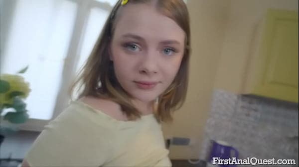 Hard teen anal porn movie starring Russian amateur pornstar Lesya Milk. Assfuck ends with a facial.