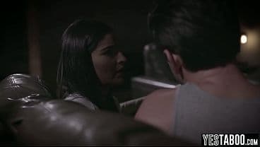 Slender Latina teen Emily Willis gets pounded b...