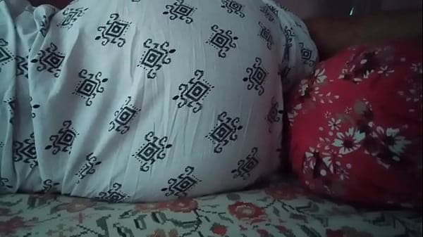 Sleeping Desi wife Mou - Big ass exposed