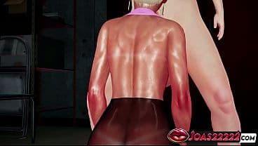 Sexy Gym Girl Roxy in Nylon Hentai - Titjob Exp...