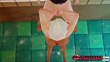 Mia Pool Blonde Animated Hentai Babe - Teasing ...