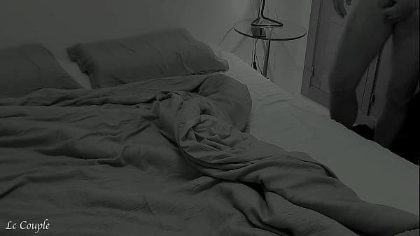 Husband was waiting wife back from the night cl...