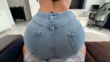 Step sis knows how to turn me on, Humping and r...
