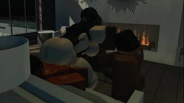 PHAT Ass Roblox Slut Takes 3 BBCs!