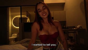 My stepsis comes home horny after a girls night...