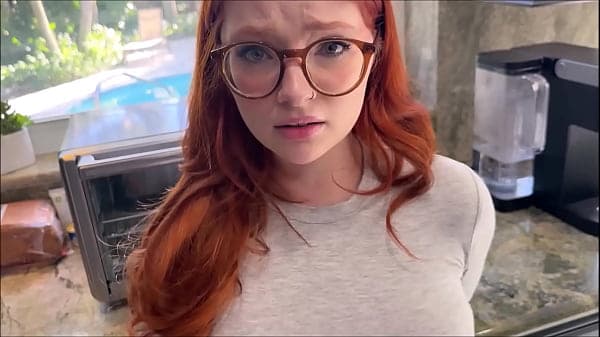 Redhead Step Daughter Filled With Cum - Naomi H...