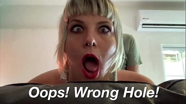 HEY! THAT&rsquo;S MY ASSHOLE! Stuck StepMom Gets Surp...