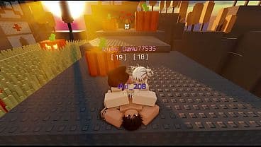Hago trio con unas amigas en roblox