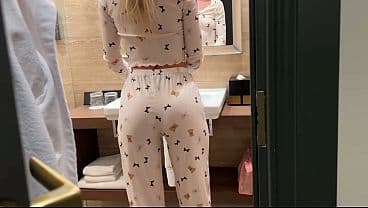 Impregnating her. Hot slut Rides until get deep...