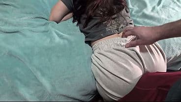 Ass Worship and Grinding in Sweatpants POV