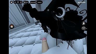 Fucking a moon goddess (Roblox)
