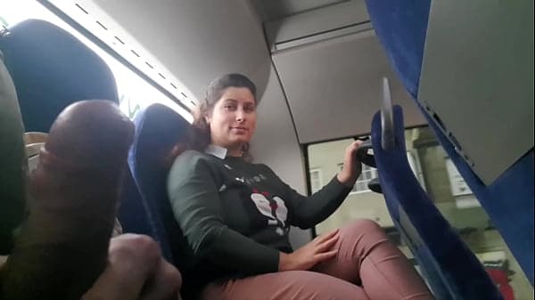 Exhibitionist seduces Milf to Suck &amp; Jerk his D...