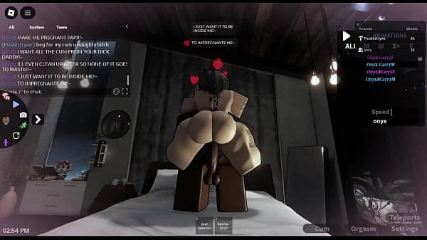 ANOTHER WHITE BITCH GETS BLACKED |  Roblox condo