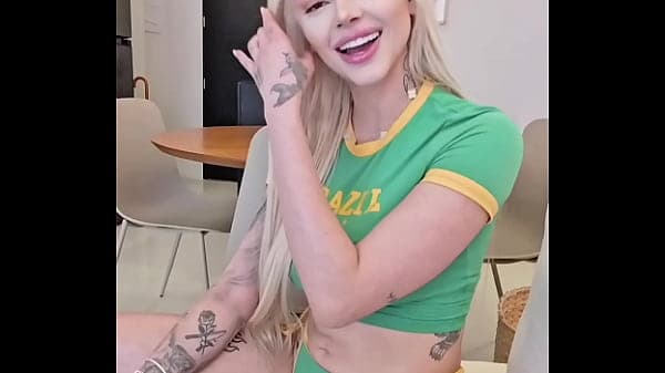 PETITE BLONDE LATINA WILD IN INTERVIEW - Busty ...