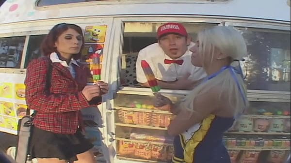 Cheer Leaders Fuck The Ice Cream Guy