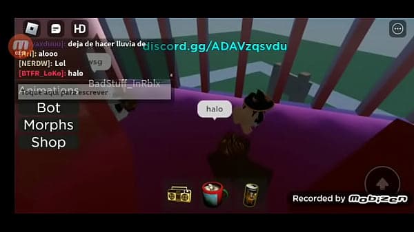 Fodendo uma garota halloween roblox parte 2
