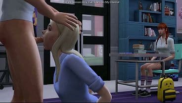 Small Dick Teen Fucks His Hot Sexy Teacher In F...