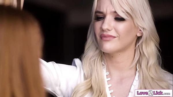 Yeah sure my lucky penny transformed in a hot horny lesbian.Busty Kenna James slowly starts to believe it might be true and licks petite Madi Collins