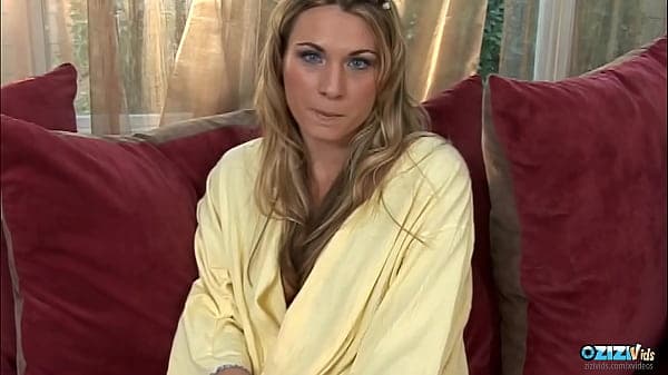 Despite promising to be a good girl, the blonde...