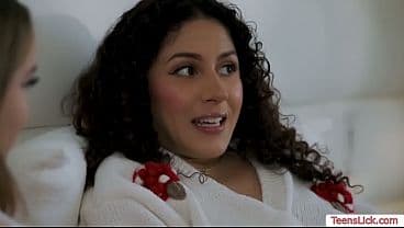 Me and my hot stepmom are on the bed kissing ea...