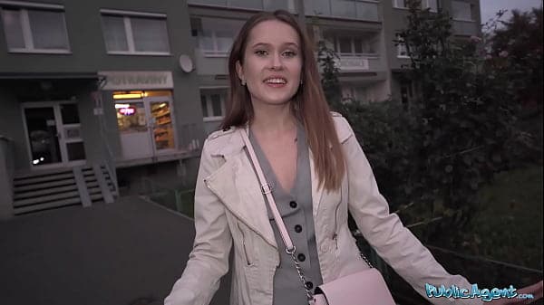 Public Agent Picked up this babe and fucked at her mother's house