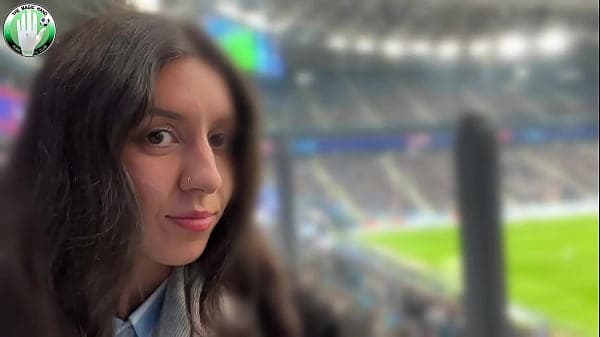 I get fucked in the stadium toilets during a fo...